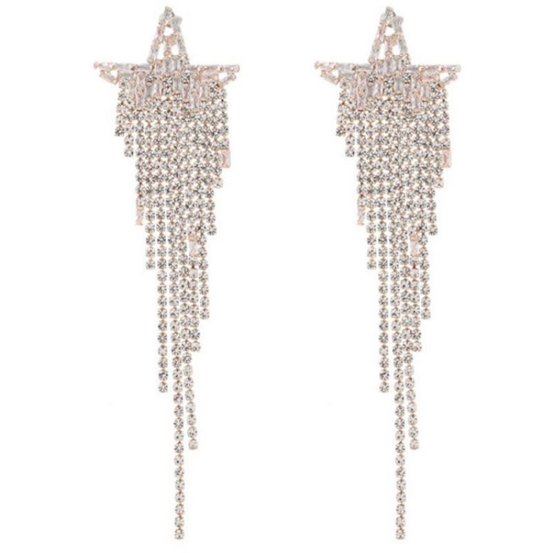 Σκουλαρίκια Star Zircon Prom