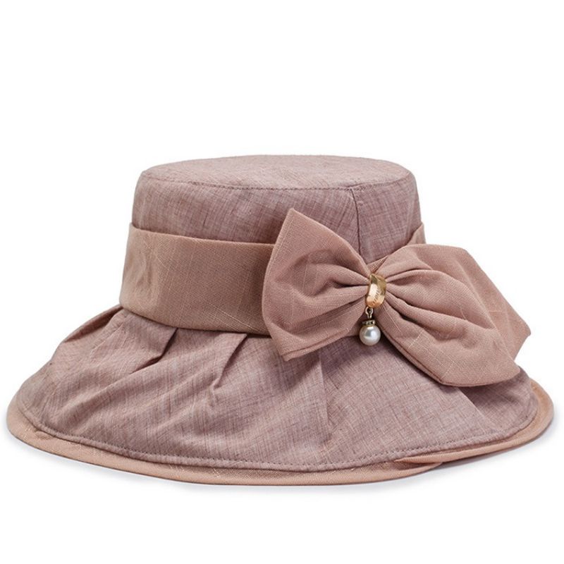 Καπέλο Bucket Καπέλο Φθινοπωρινά Bowknot